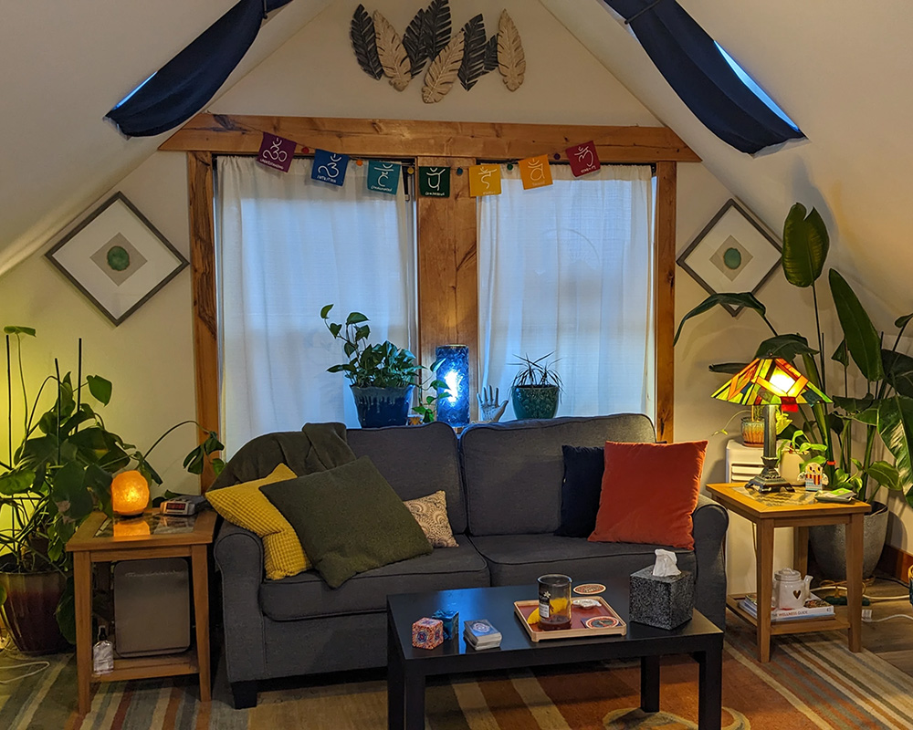 Molly Schroeder's therapy office in Carnation, WA