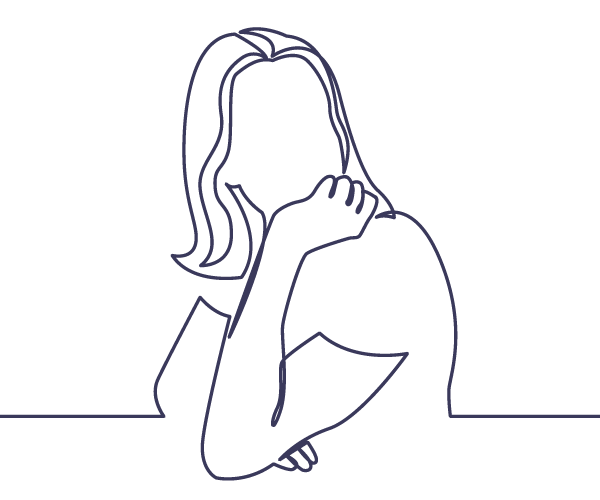 Woman managing the mental load and feeling exhausted